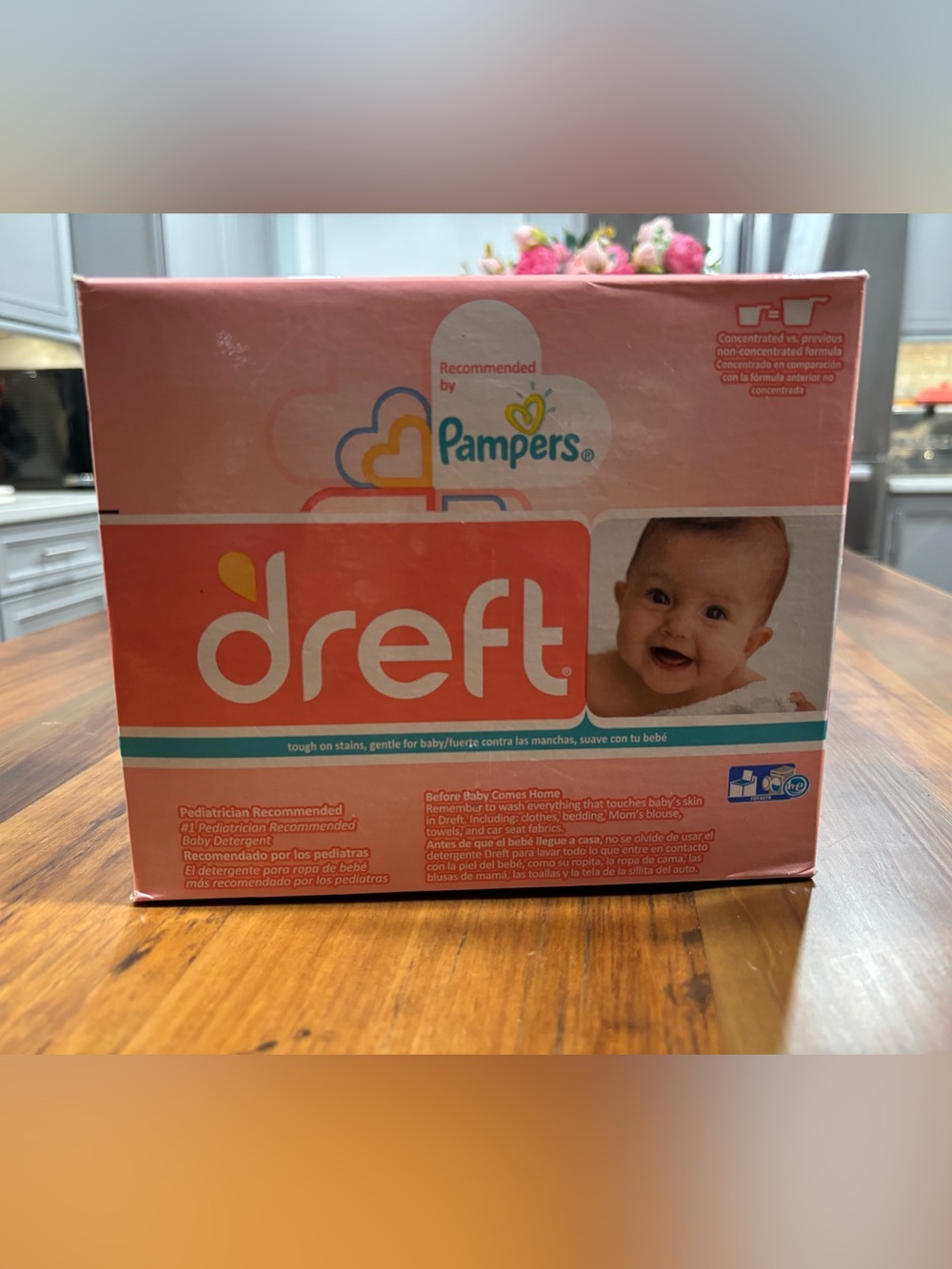 DREFT Laundry Detergent POWDER Baby 53oz 40 Loads Discontinued NEW